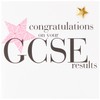 Claire Giles Hearts and Stars GCSE Congratulations Card - Pink