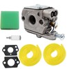 LIZAPUS Carburetor Compatible with Craftsman 536.292500 536.292521 2 Cycle Tiller