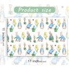 WRAPAHOLIC 50 Sheets Easter Paper Place Mats - 11 x