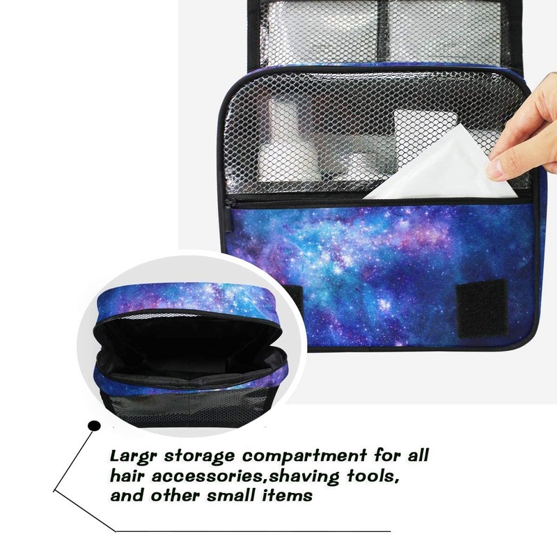 Hanging Travel Toiletry Bag Nebula Gas Cloud Deep Outer Space