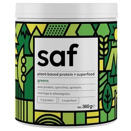 Saf Nutrition Bitkisel Protein + Superfood Mix, Greens (360 Gr)