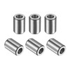 sourcing map Sleeve Bearings 4mmx8mmx12mm Chrome Steel Oilless Bushing 6pcs