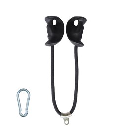 Infinite Fitness Ergonomic Tricep Bicep Rope Cable Attachment, Ticep Pull Down Rope with Non-Slip Rubber Grip Gym Handles, Exercise LAT Pulldown Pulley System – Home Gym Accessories for Cable Machine