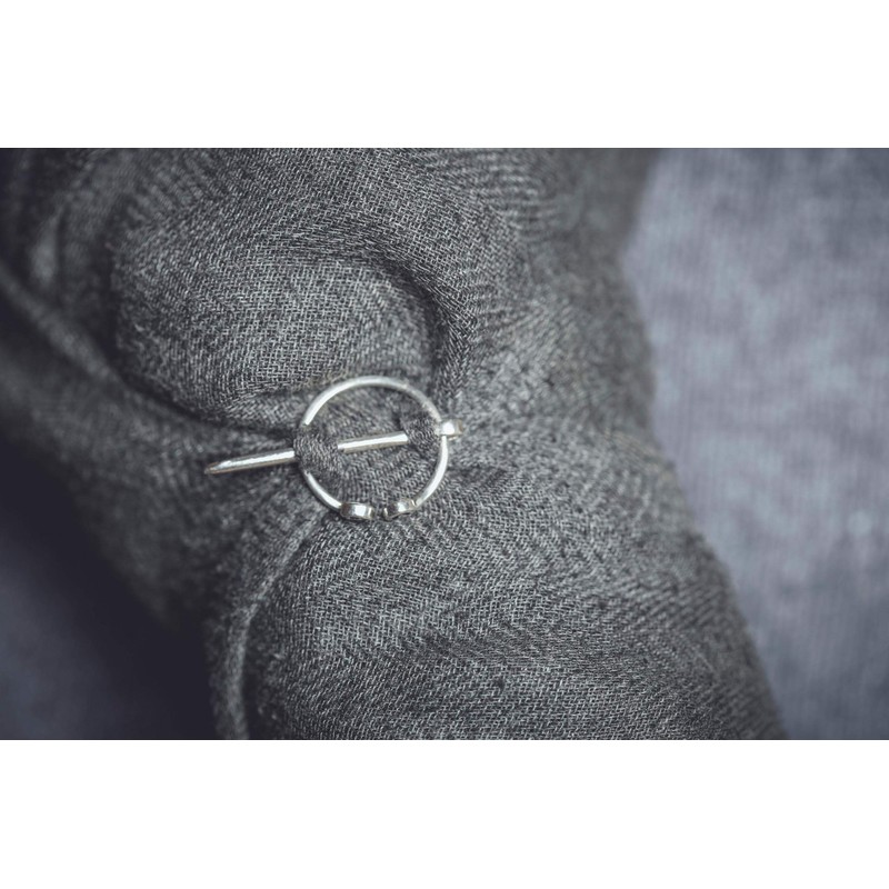 Windalf Medieval Sima Brooch Diameter 1.8 cm Jewellery Brooch with