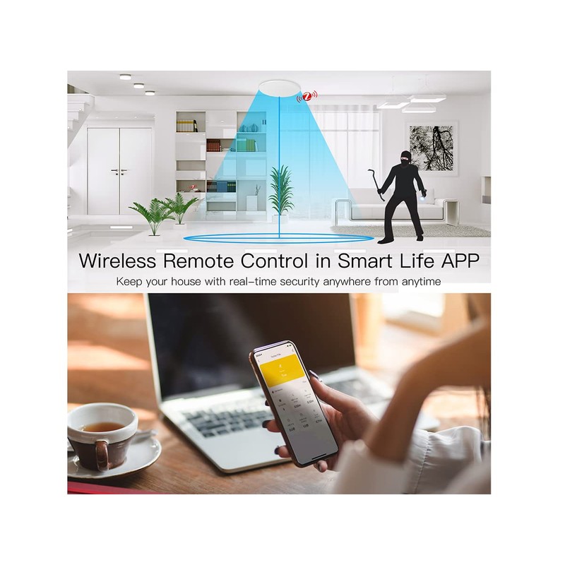 ZigBee Presence Sensor Motion Sensor Sleeping Talking Accident Flush-Mounted