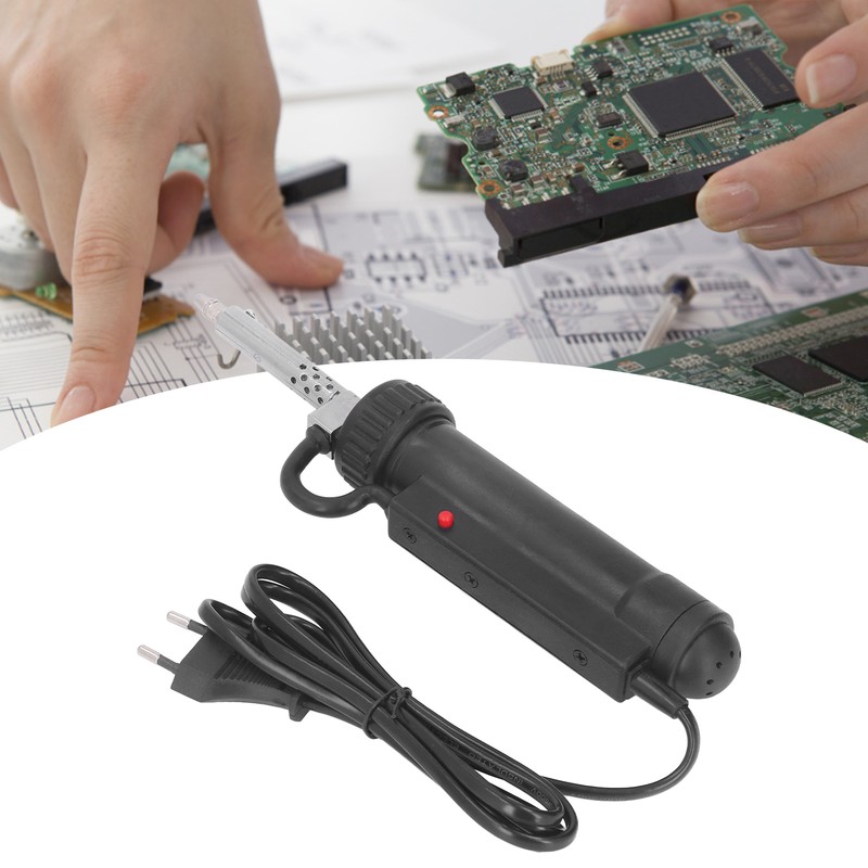 Solder Sucker ABS Stainless Steel Automatic Portable Solder Removal Tool