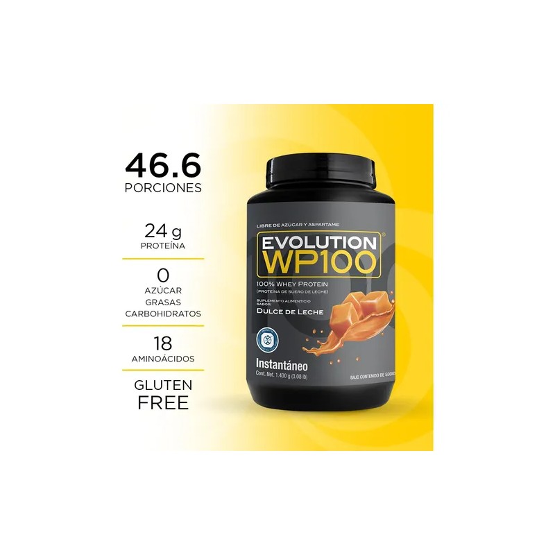 Wp100 Bote De Dulce De Leche De 1400 G