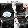Mecity Coffee Maker 3 in 1 Single Serve Coffee Machine,