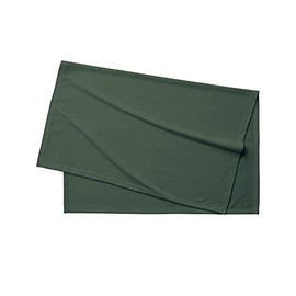 Markless Style Polyester Flame Retardant Blanket (with drawstring) 47.2 x 35.4 inches (120 x 90 cm) | Throw, For Winter, Large, Camping, Outdoors, Compact, Portable (Khaki)
