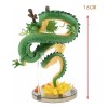 Dragon Ball Figura Shenlong 16cm Altura + Base Acrílico Esferas