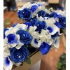 Angel Isabella Lot of 60-Real Touch Calla Lilies (Royal Blue)