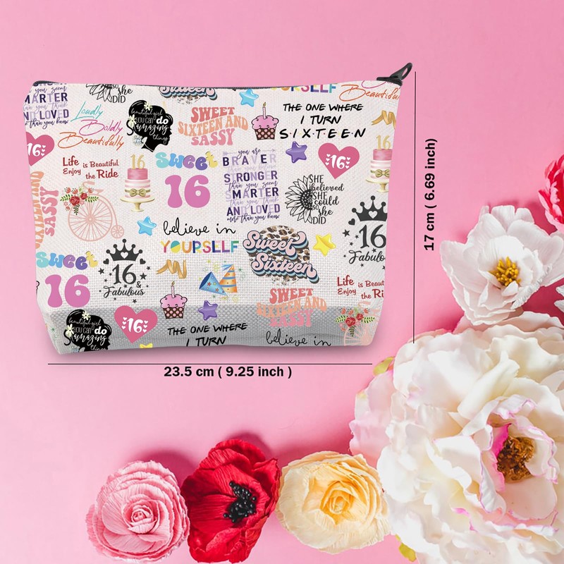 TSOTMO 16th Birthday Gift Sweet 16 Gift Birthday Merch for