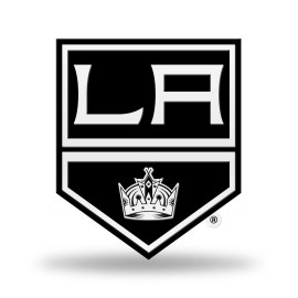 Rico Los Angeles Kings Sharp looking Team Spirit Magnet. 3-1/4" x 3"    #614