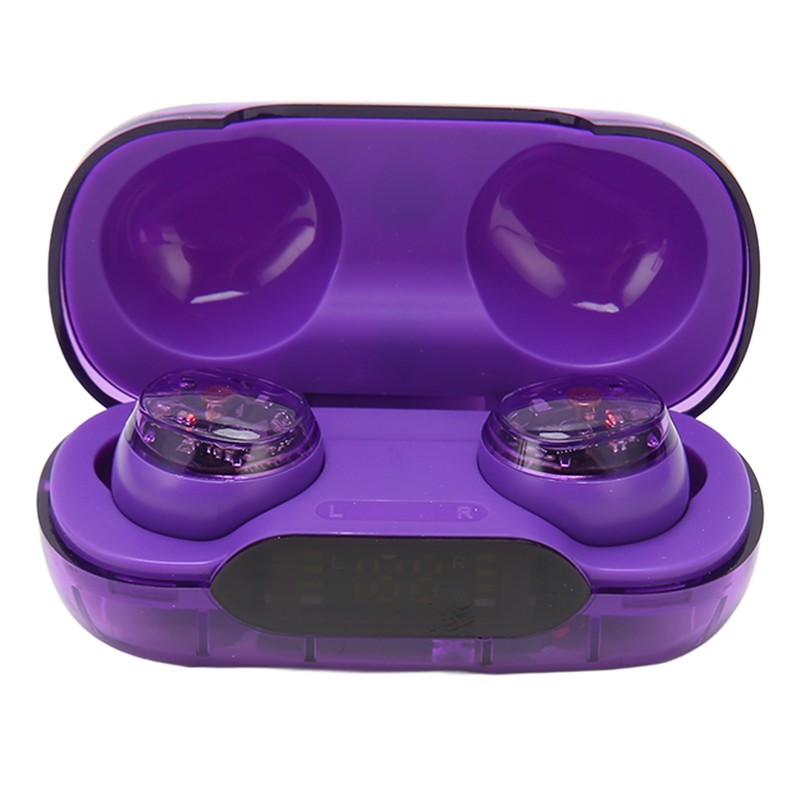 Bluetooth 5.2 Earbuds LED Digital Display Portable HiFi IPX5 Waterproof