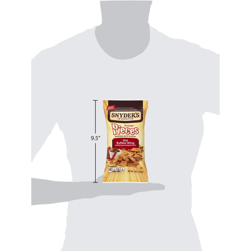 Snyder's of Hanover Pretzel Pieces, Hot Buffalo Wing, 5 Ounce
