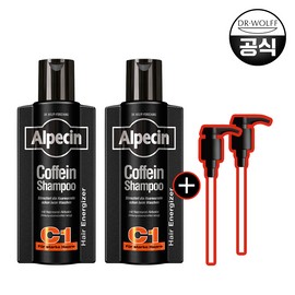 Alpecin Caffeine Shampoo C1 Black Edition 375ml 2 x Root Volume Men's Volume Shampoo / 알페신 카페인 샴푸 C1 블랙 에디션 375ml 2개 뿌리볼륨 남자볼륨샴푸