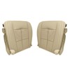 BuliBoao Driver & Passenger Bottom Microfiber Leather Seat Cover Fits