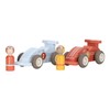 Little Dutch 2526 Wooden Cars Racing Car Pull Back Cars