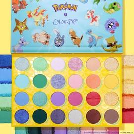 ColourPop Pokémon x ColourPop Pallet Town Eyeshadow Palette