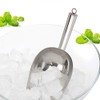 Cuchara de hielo inoxidable, pala de harina, duradera para cocina