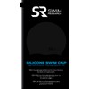 Swim Research Durable Hypoallergenic Silicone Swim Cap (Black)
