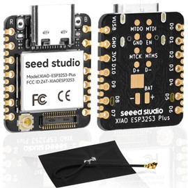 XIAO ESP32S3 Plus IoT Mini Development Board (for Arduino) - 2.4GHz Wi-Fi, BLE 5.0, Dual-Core, Battery Charge Supported, Power Efficiency & Rich Interface for Smart Homes, IoT, Wearable Devices