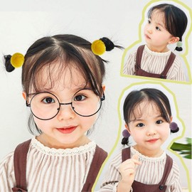 Bianhuan Hair Rubber Pom Pom Hair Accessory for Girls, Stylish, Cute, Elastic Hair, Elementary School Students, Kindergarten, Nursery, Graduation Ceremonies, Recitals, Gift