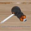 TJTOOL Expansion And Contraction Phillips/Flat Head Screwdriver Can Modify T-Handle