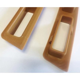 Swedish Car Parts Volvo 240 244 Sedan Rear windshield air vent louver grille Pair BEIGE 1978-1993