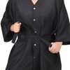 Salon Client Gown Capes, Hair Stylist Smock with 2 Pockets,