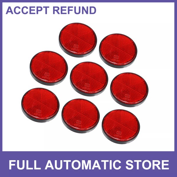 uauto1 EIGHT Car Stick-on Safety Spoke Reflective Self Adhesive Reflector