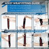 Actesso Weight lifting Wrist Wraps (Single) - Premium Wrist Support