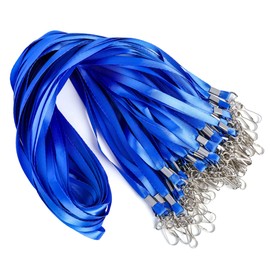 LOCONHA Lanyards for Id Badges Lanyards Safety Badge Lanyard 36" with Swivel Hook (Blue), Green, NO