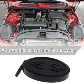 eMagTech Water Bottle Lid Coolant Expansion Tank Lid Lid 17107515485 Compatible with Mini One & Compatible with Cooper Black