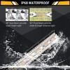 Auxbeam 20 Inch LED Light Bar 420W 6 Modes Amber