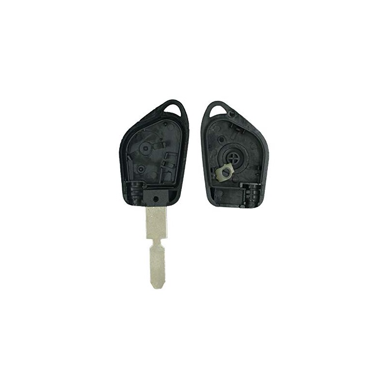 BROVACS Key Shell Compatible with Peugeot 406 1 Button Keyless