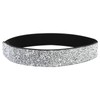Women's Rhinestone Glitter Stretchy Belt, Sparkle Elastic Waist Belt with
