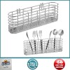NiuYichee 304 Stainless Steel Utensil Holder Dish Drying Rack Kitchen