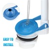 Toilet Flapper Replacement for Gerber 99-788, 3inch with Toilet Handle