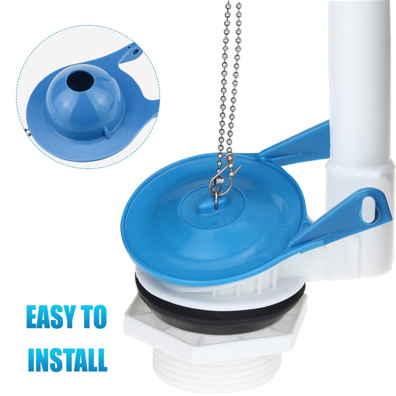 Toilet Flapper Replacement for Gerber 99-788, 3inch with Toilet Handle