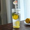 MOXLLERY 6Pcs Silicone Straw Covers Cap, Eco-Friendly, Unique Design, Reusable,