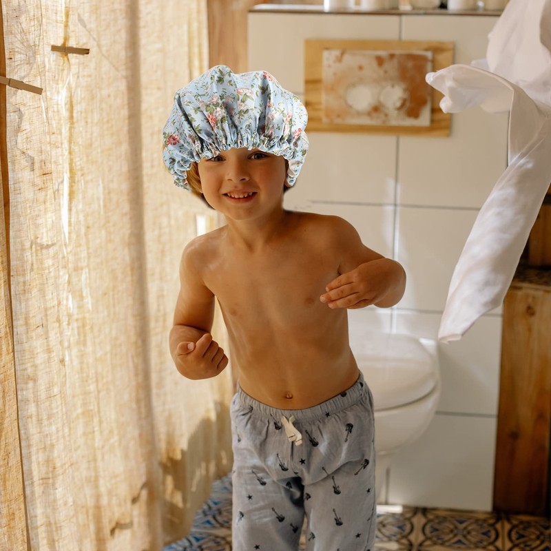 SAFIGLE Sleep Bonnet for Boy Girl Adjustable Buckle Design Soft