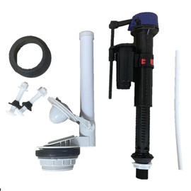 American Standard Flapper Valve Replacement & Adjustable Tsunami Fill Valve for Two Piece Toilets with a 2.5 inch Flush Hole by NuFlush