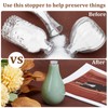 GORGECRAFT 25PCS Salt and Pepper Shaker Stoppers Plastic Salt Shaker