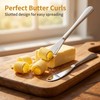 Saiveina 2 Pcs Stainless Steel Butter Knives