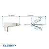 ELEGRP L22630 L15630 25Amp 12AWG 240VAC 6000W NEMA 6-30P LCDI