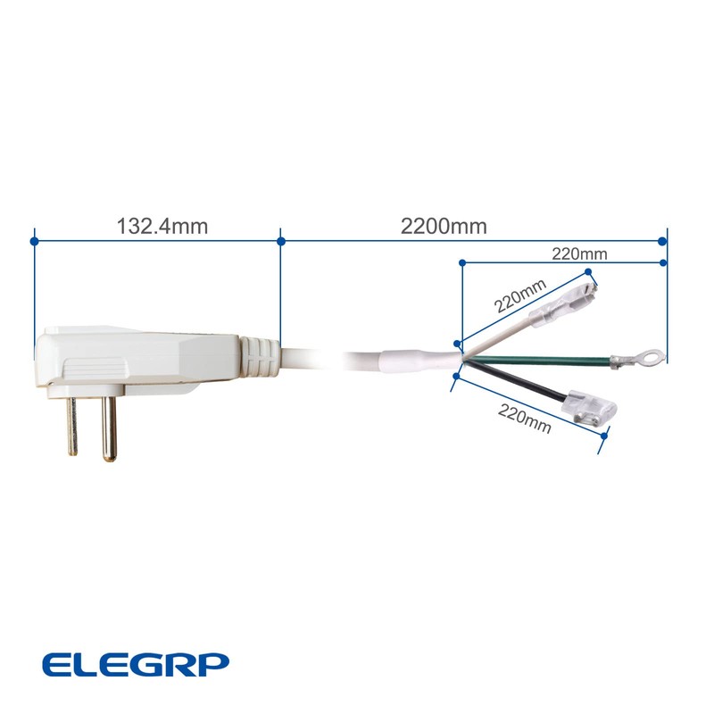 ELEGRP L22630 L15630 25Amp 12AWG 240VAC 6000W NEMA 6-30P LCDI
