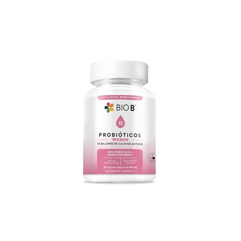 Bio Probióticos Women Billones Ufc Hierro Bioferrin Cepas Especializadas Mujer