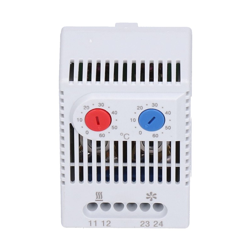 Mechanical Thermostat Adjustable Compact Heating Cooling Temperature Controller Switch for