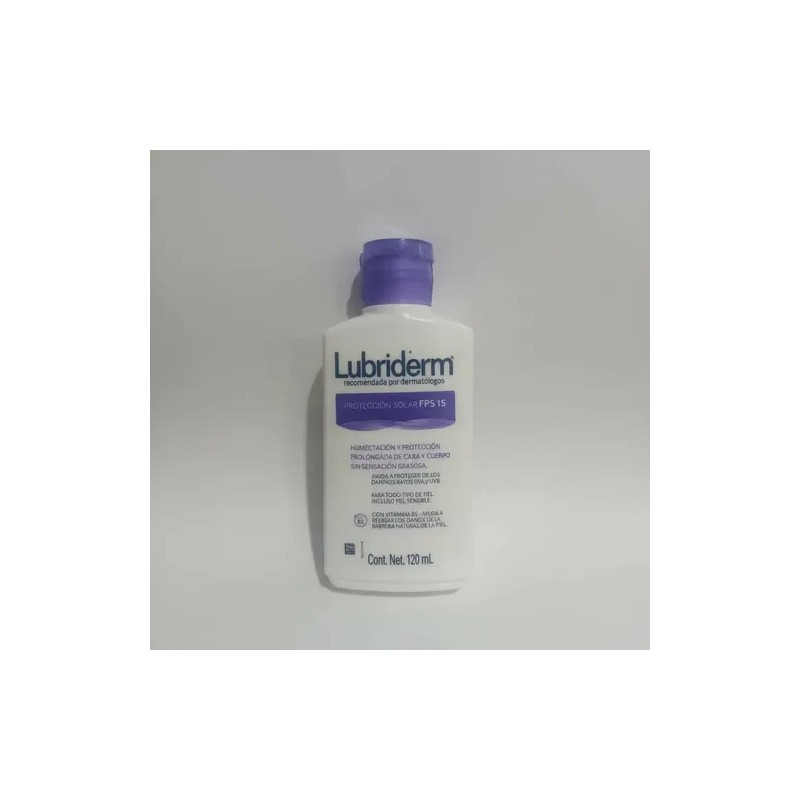Crema Lubriderm Fps 15 Invisible Cara Y Cuerpo 120ml